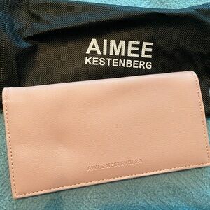 Aimee Kestenberg blush colored wallet